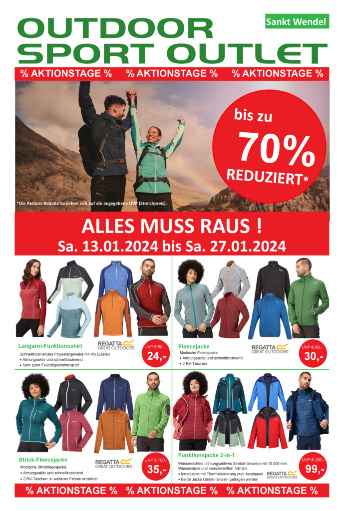 OUTDOOR SPORT OUTLET - St. Wendel Erleben